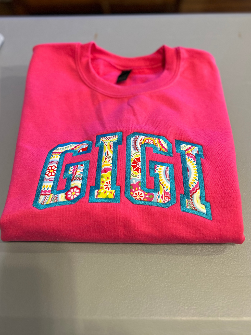 Embroidered GIGI Sweatshirt